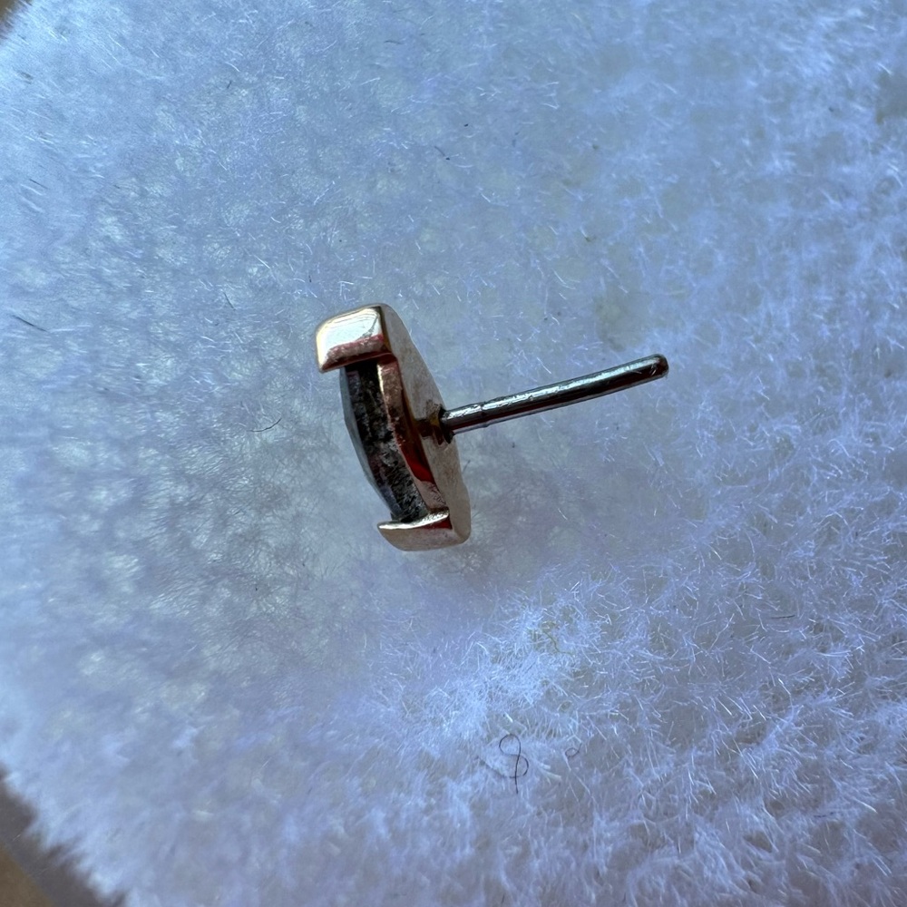 Diamond Press-fit End in Rose Gold from Mettle & Silver - Picture 3 of 8